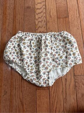 Little Cotton Clothes Floral Cotton Bloomer Shorts